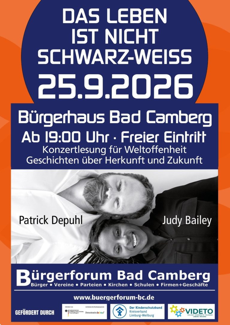 Veranstaltung des Bürgerforum Bad Camberg am 25.9.2026