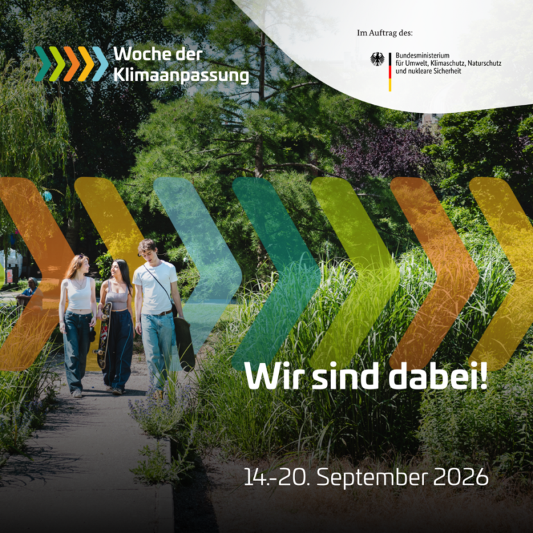 Dabei sein ist besser als zuschauen | Woche der Klimaanpassung